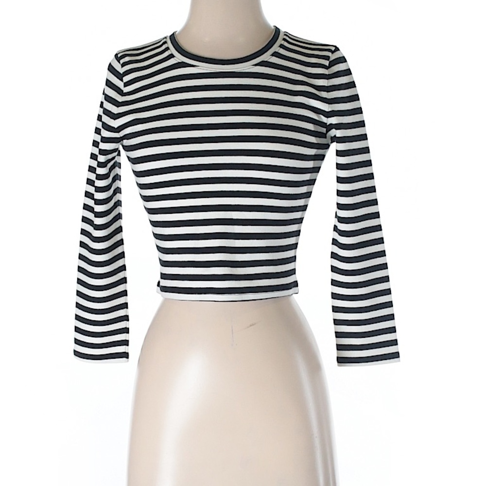 Striped Crop Top